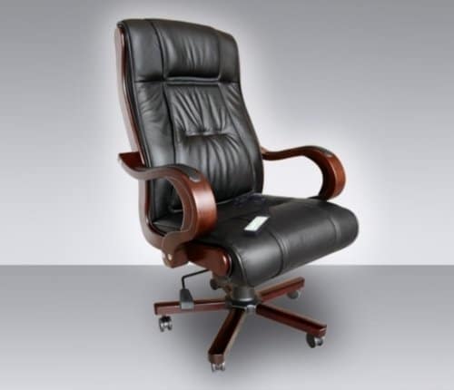 fauteuil de bureau en cuir