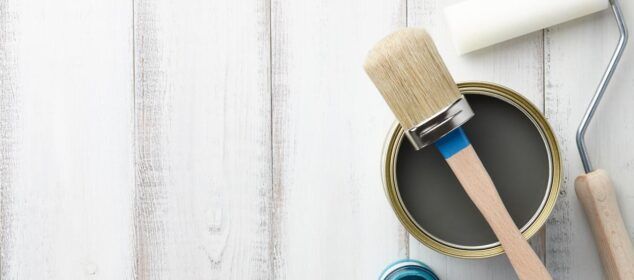 pinceaux et rouleaux pour la peinture glycéro