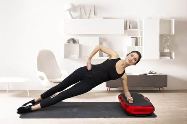 fitness plateforme vibrante