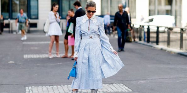 robe de cocktail bleu pour mariage