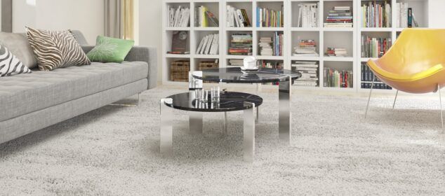 Table basse effet marbre