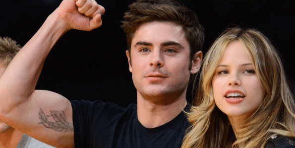 Zac Efron et Halston Sage 